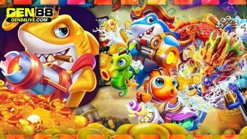 Tam Tiên Bắn Cá | Bí Kíp Chinh Phục Đại Dương Cực Đỉnh Tại TT88 1 Giao diện rực rỡ của trò chơi Tam tiên bắn cá với hình ảnh ba vị thần Phúc Lộc Thọ và các loài cá thần thoại - Tam tiên bắn cá