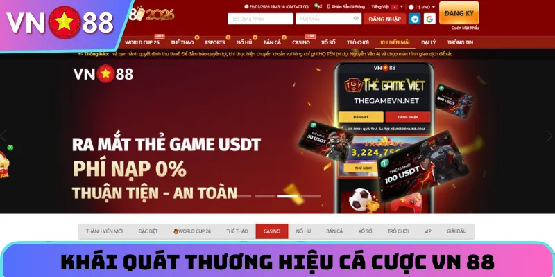 VN 88 - Hệ Thống Uy Tín Với Đa Dạng Trò Chơi Hot Nhất 1 Tìm hiểu nhà cái VN 88 hoạt động hợp pháp